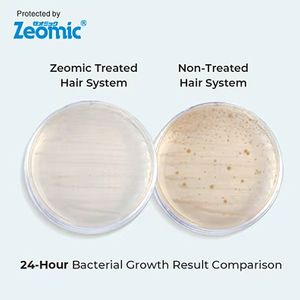 Toupet per Uomo con Pelle Sottile, <span class=keywords><strong>Capelli</strong></span> Remy Annodati, Base in PU Antibatterica, <span class=keywords><strong>Extension</strong></span> per <span class=keywords><strong>Capelli</strong></span>, Parrucca Maschile - Product Image 3