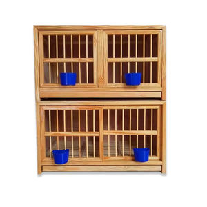 Nichoirs modulaires en bois massif respirant pour pigeons toutes saisons – Élevage et courses - Product Image 2