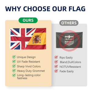 Drapeau de vote présidentiel personnalisé 3x5 USA 2024 « Back Ron Desantis » pour l'élection américaine, livraison rapide - Product Image 2