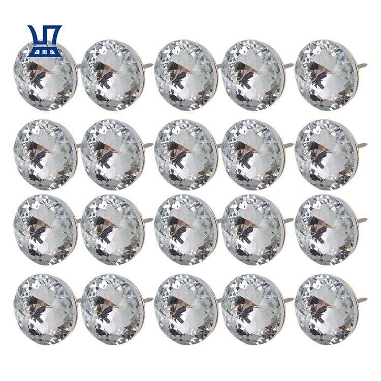 Бесплатная доставка, 20 шт., мягкие мешки BQLZR, украшение, окантовка ногтей, прозрачная кристальная обивка, штанги для мебели, стола, дивана