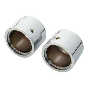 Copricoperchio dado asse anteriore cromato RTS per <span class=keywords><strong>Harley</strong></span> Touring Softail Sportster Dyna Road Street Electra Tri Glide FLHX FLTR XG500 <span class=keywords><strong>750</strong></span> - Product Image 5