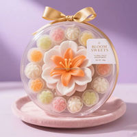 Confiserie artisanale la plus vendue, saveurs fruitées colorées, bonbons sucrés délicieux, personnalisation possible, bonbons sains pour cadeau de fête