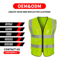 Gilet di Sicurezza Alta Visibilità Riflettente, Abbigliamento da Lavoro, Giacca Femminile Personalizzata, Set di Abbigliamento Riflettente con Cappuccio