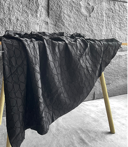 Жаккардовая ткань с граффити-принтом для платьев, модный дворцовый стиль, жаккард с 3D-узором - Product Image 3