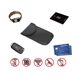 Estuche Bloqueador de Señales para Llaves de Coche de Material de Carbono de Alta Calidad, Superventas con Cierre Colgante Moderno - Product Image 5