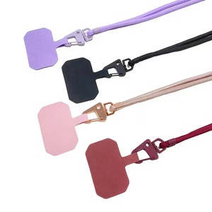 Lanière d'attache de téléphone forte <span class=keywords><strong>incassable</strong></span> avec crochet rotatif anneau en métal bandoulière Patch support de lanière de téléphone - Product Image 2