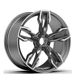 Cerchi in Lega Neri Asimmetrici Jy da 19 20 21 Pollici Compatibili con <span class=keywords><strong>BMW</strong></span> X5 X5M <span class=keywords><strong>E53</strong></span> E70 F15 X6 X6M E71 F16 X7 X1 X3 - Product Image 3