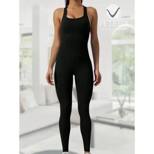 จั๊มสูทกีฬาไร้ตะเข็บของผู้หญิงเสื้อผ้าออกกำลังกายของผู้หญิงชุดกีฬาฟิตเนส - Product Image 3