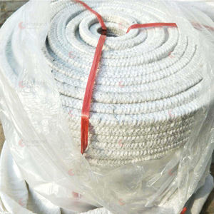 Cuerda de Sellado de Fibra Cerámica <span class=keywords><strong>Refractaria</strong></span>, <span class=keywords><strong>Precio</strong></span> de Fábrica, Cuerda Redonda de Fibra Cerámica para Hornos y Sellado Industrial - Product Image 3
