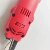 Mini-meuleuse d'angle électrique 110V/220V, micro-meuleuse rotative pour le nettoyage des joints de carrelage, le polissage des métaux, le ponçage industriel
