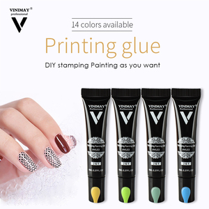 Vinimay, 14 colores, placa de <span class=keywords><strong>Gel</strong></span> de estampado, pintura multiusos para decoración de uñas, esmalte de <span class=keywords><strong>Gel</strong></span> de estampado, 8ml, <span class=keywords><strong>plantilla</strong></span> sin toallita, <span class=keywords><strong>Gel</strong></span> de pintura de uñas - Product Image 3