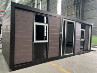 Maison conteneur extensible avec cuisine 20ft 40ft pour dortoir de travailleurs de chantier