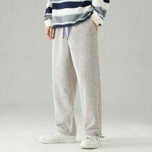 Pantalones de Lona Personalizados con Logotipo, Estilo Americano Casual, con Cordón, Simples, Holgados, Ligeros, Cómodos y Transpirables para Hombre - Product Image 4