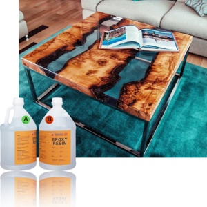 Crystal Clear Non Toxic Casting and Coating Deep Pour <b>Epoxy</b> <b>Resin</b> for <b>Table</b> Furniture Decoration - Product Image 6