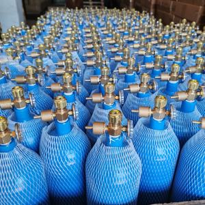 TPED 150BAR 2L/3L/4L/5L/6L/7L/8L/9L/10L/12L/13,4L/14L/15L Zuverlässige Qualität Großhandel Hochdruck gas Stickstoff flasche Preis - Product Image 1