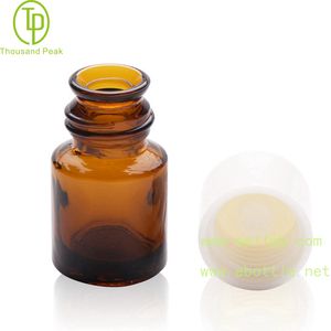 TP-2-36 5ml 300ml ambra bottiglia <span class=keywords><strong>di</strong></span> <span class=keywords><strong>vetro</strong></span> su ordinazione con ampio campana bocca della tromba con protezione <span class=keywords><strong>di</strong></span> resina Fenolica Bachelite cap per la medicina - Product Image 2