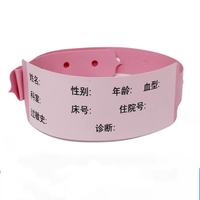 Bracelets d'identification médicaux jetables personnalisés, imprimés en couleur, étanches, pour adultes et enfants en milieu hospitalier, et bracelets de parc pour enfants