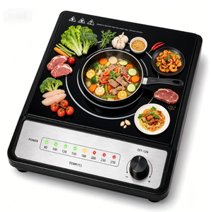 Table de cuisson à <span class=keywords><strong>induction</strong></span> 1400W haut de gamme avec bouton de commande, indicateur de température LED et verrouillage de sécurité, idéale pour les cadeaux d'entreprise et les offres promotionnelles - Product Image 5