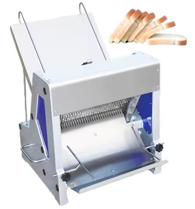 Commercial Restaurant Use Electric Bakery Bread Slicer Machine with <strong>Easy</strong> Operation for <strong>Toast</strong> <strong>and</strong> Bread Cutting - Product Image 1