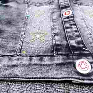 Set di <span class=keywords><strong>Abbigliamento</strong></span> Boutique Professionale per Ragazze, Completo in Jeans Estate 2022 - Product Image 4