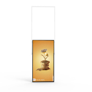 55 65 75 85 pulgadas remoto inteligente Digital LCD doble cara tienda minorista pantalla colgante publicidad reproductor - Product Image 1