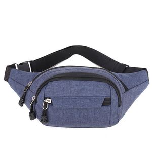 Unisex <b>Large</b> Capacity Zipper Closure Sports Mobile Phone Wallet Waist Bag for Cashier - Product Image 3