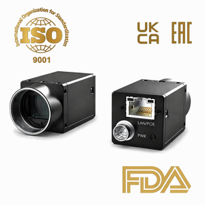 กล้องโมโน HIK ROBOT MV-CU120-10GM 12MP POE GigE C-Mount สำหรับการตรวจสอบ - Product Image 1