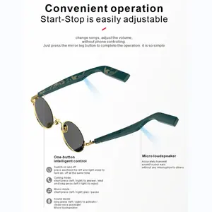 نظارات شمسية ذكية يمكن ارتداؤها مزودة بتقنية البلوتوث وهي نظارات ذكية حققت أعلى مبيعات نظارات شمسية ذكية