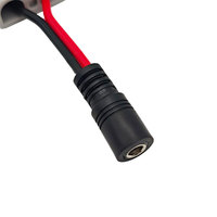 Connecteur de faisceau de câbles femelle Circle Interconnect 50A DC5525 pour câble de conversion d'énergie personnalisé, recharge de batterie, énergie RV