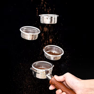 15g 18g 20g 22g 22mm 24mm 26mm 28mm Height 58.5mm Stainless Steel Stocked Liangyuan Coffee Portafilter Basket for Espresso - Product Image 5