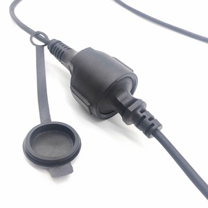 ปลั๊กไฟฟ้าพร้อมฝาครอบ IP44 สายเคเบิล PVC กันน้ำ 230V 250V 3 แกน ปลั๊กมาตรฐานเยอรมันสำหรับใช้กลางแจ้ง - Product Image 2