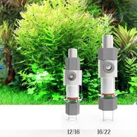 Diffuseur de CO2 en ligne pour aquarium, atomiseur de CO2 pour aquarium planté, aquascape, nano aquarium, compteur de bulles pour aquarium