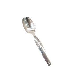 Cuchara y tenedor de acero inoxidable para niños, tenedor para fruta, tenedor creativo con diseño de oso de dibujos animados, cuchara para comer, cuchara pequeña para bebé, cuchara para sopa - Product Image 5