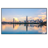 VISIGN 65 75 86 98 inci lcd video dinding layar sentuh perangkat lunak manajemen konten android papan iklan 4K