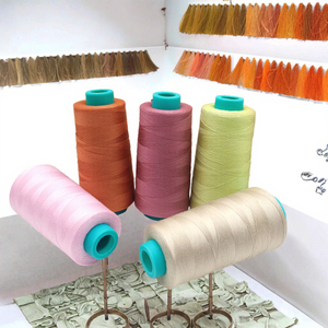 Hilo de coser de poliéster hilado 40S/2 hilo teñido para máquina suministros de costura hogar textil Sastre taller producción - Product Image 2