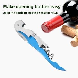 Double Hippocampus Wine Corkscrew Multi-Purpose Stainless Steel Beer Corkscrew Wine Gift - Product Image 3