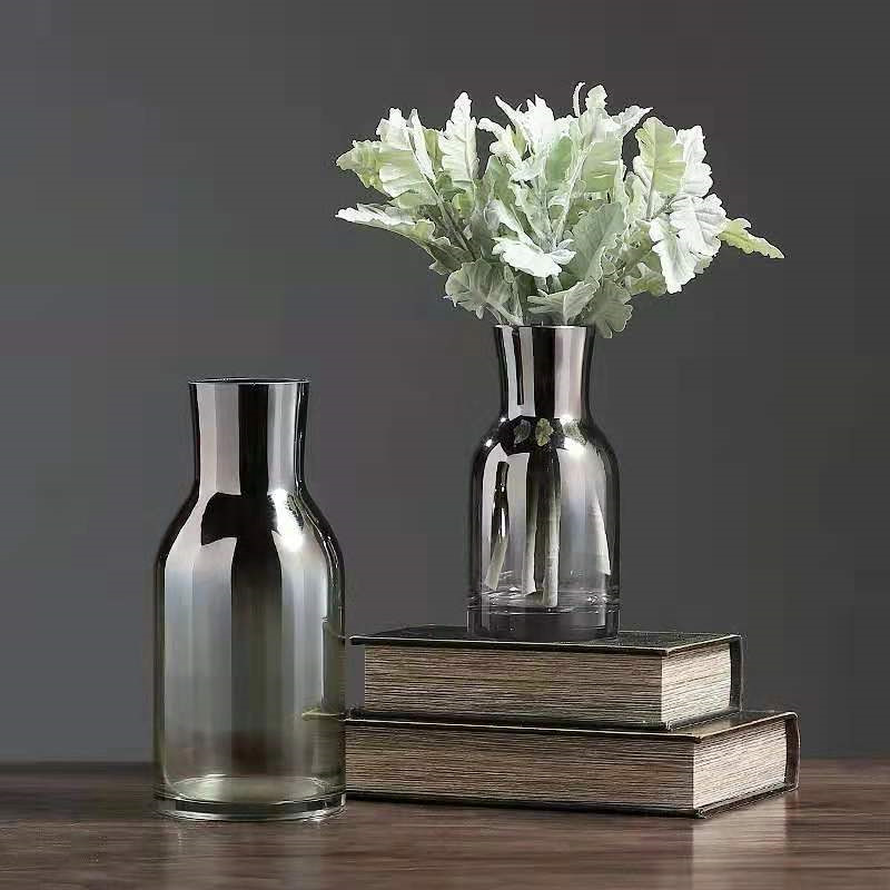 Factory Produced Wholesale Glass Flower Vases for Home Decor