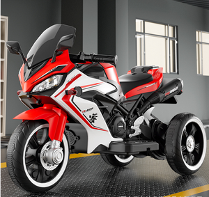 12V ucuz elektrikli çocuk motosikleti şarj edilebilir pil oyuncaklar bisiklet çocuklar için 2-4 yıl simüle araba motosiklet - Product Image 4