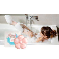 Emballage personnalisé OEM Savon fait main Sakura Savon pour nettoyage en profondeur articles ménagers