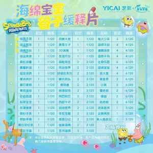 Lot de 36 boîtes en gros YICAI – Nouveauté : Badges et cartes de collection Bob l'éponge – Boîte mystère de figurines à collectionner - Product Image 6