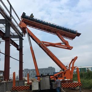 Huaying High Strength Steel 27m 15T Truck Mounted Hydraulic Lifting Platform for Metal Roof Tile <b>Roll</b> Forming Machine <b>Kit</b> - Product Image 2