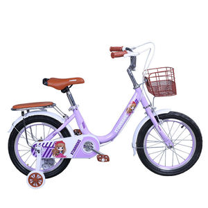 Bicicleta Infantil de Una Velocidad con Cuadro de Acero, Frenos V, Asiento Ajustable, para Niños/Niñas de 7 Años, Color Rosa, 16 Pulgadas, con Ruedas de Entrenamiento - Product Image 6