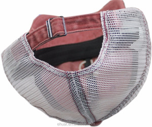 Coton Polyester 6 Panneau Broderie Distress Heavy Washed Vintage Summer Trucker Casquette Réglable Chapeau - Product Image 6