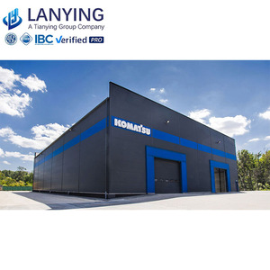 Bâtiment préfabriqué bon marché de hangar d'usine d'atelier d'entrepôts de structure en acier facilement assemblé à vendre - Product Image 2