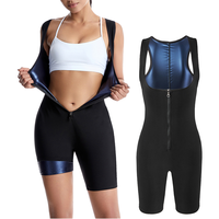 Moldeador de cuerpo de cintura de neopreno para mujer, traje de Sauna con revestimiento de sudor caliente para Yoga y chaleco adelgazante para quemar grasa