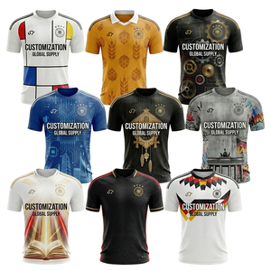 Camisetas de Fútbol Personalizables al por Mayor, Transpirables, con Mangas, Selección Nacional de Alemania, Copa <span class=keywords><strong>Mundial</strong></span> 2026 - Product Image 1