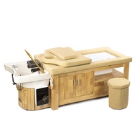 Meubles de salon Yapin, lit de shampooing pour salon de coiffure avec circulation d'eau, spa capillaire thaïlandais, lit de shampooing avec spa pour les pieds