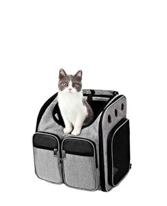 BSCI Factory Hot High Quality Pet <b>Backpack</b> Weekend Camp Stroller <b>cat</b> travel bag softsided - Product Image 2