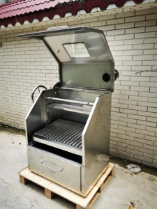 <span class=keywords><strong>Santamaria</strong></span> YGSP600 Parrilla de acero inoxidable/Parrilla Smoker Método de calentamiento de combustible para suministros de hotel y <span class=keywords><strong>restaurante</strong></span> - Product Image 3