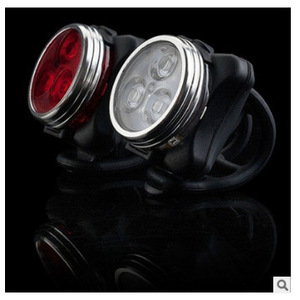Luz Trasera Yueli de 3 LED, Luz Roja de Advertencia para Bicicleta, Recargable por USB, Accesorio de Ciclismo - Product Image 2